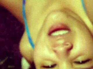 tittyfuck bikini babe gets pretty facial cumshot 💦🍈