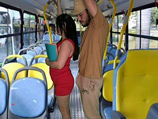 wanna see cute student groped and fucked on public bus?