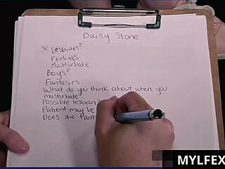 Psychologist milf Christie Stevens seduces patient Daisy Stone tribbing hard!