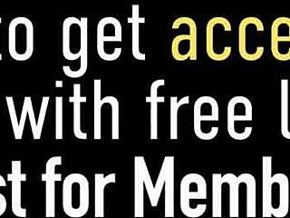 Pigtails Penny Pax kneels to milk Alex's cock dry with her big tits