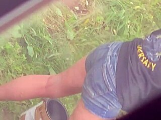 hot stepmom bends over candid hidden cam