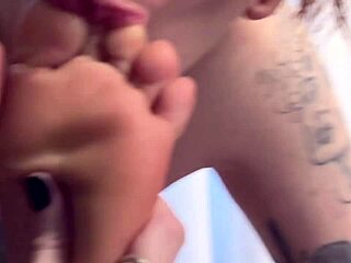 my tender feet crave your wet tongue licking every toe 😘👅🦶