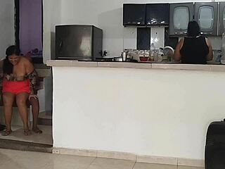 Pervy stepdad fucks stepdaughter right in front of unaware twin sis he's her secret caregiver 😈🍆💦