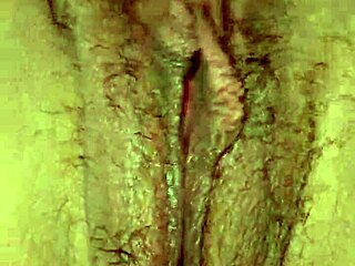 Chubby latina teen spreads her fat hairy pussy wide open for your hungry POV gaze