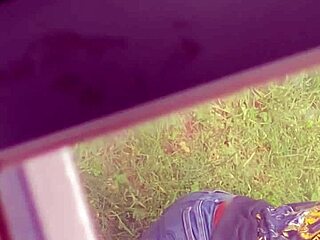 hot stepmom bends over candid hidden cam