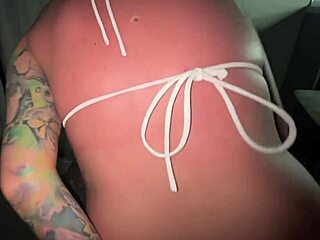 After beach, stepmom wants me rubbing her burnt skin everywhere