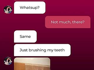 stepsis teases you hard in uncomfortable nude fantasy chat part 1