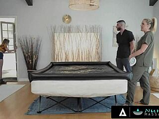 nuru massage turns into oily threesome with coco lovelock and kayla paige