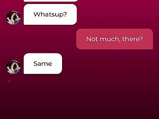 stepsis teases you hard in uncomfortable nude fantasy chat part 1