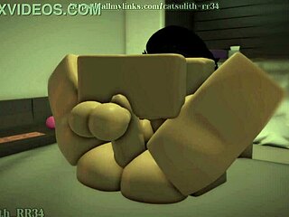 breeding her missionary rough til cum fills her up~ short ver 40