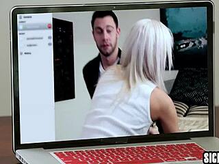 Petite big tit teen 18+ kneels to slurp that huge hardcore cock like a total taboo whore?