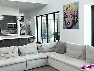 jenna and kenna swap and pound teen tight pussies sideways