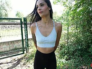 german scout picks up skinny latina breiny zoe for raw berlin casting creampie fuck