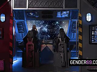 Brittney Kade hårt knullad av transkollega