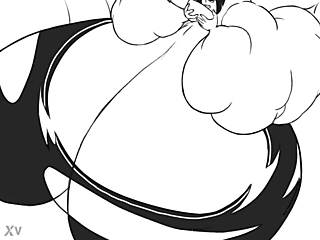 bryn packs on belly fat gains