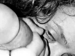 Rhonda bj queen deepthroats sucks cum right outta my nutsack