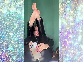 Sissy, your voice too girly... squeal for me like good girl now!