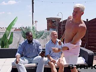 wanna see exhibitionist angelica heaven squirt in public dirty threesome?