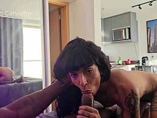 a woman who knows what she wants gives it all see through