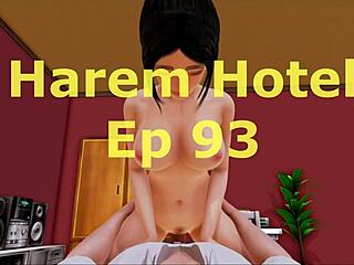 Join the harem hotel adventure in episode 93
