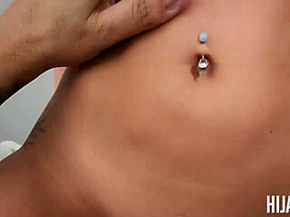 shy hijab milf fucks handyman cowgirl style