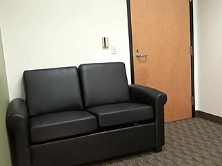 Carrie B Casting Deepthroats Chokes and Gags on Cock in Hardcore Interview