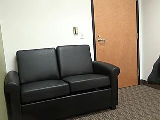 Carrie B Casting Deepthroats Chokes and Gags on Cock in Hardcore Interview