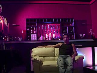 Alexis and friends rip lingerie at strip club group pounding