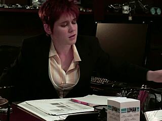 rude redhead boss, gonna ram your submissive pussy with my strapon hard?