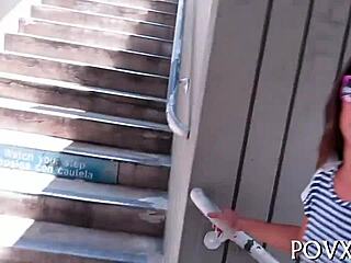 kelsi monroe suckin and fuckin my cock pov hardcore teen style