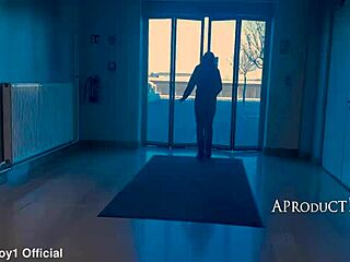 aleya sun soaks jeans in crowded shopping mall public toilet area