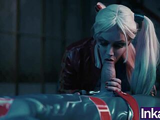 superman rams harley quinn's ass with his huge bat for world salvation?