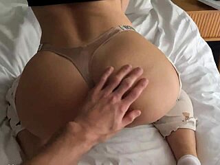 sharing hotel room tempts me to fuck stepsis hard