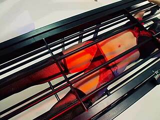 mai and krystal lick asses finger pussies in bound lesbian fetish?