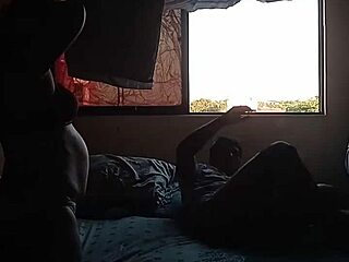 my latina milf's huge pussy takes my monster cock deep