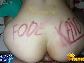 sol megan fire begs for your dirty anal pounding in her custom vid