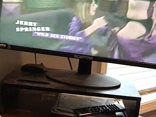 Jerry Springer Lesbians Lock Lips Temptingly Close