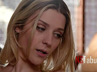 stepdaddy's hose waters petite teen's garden in taboo outdoor play