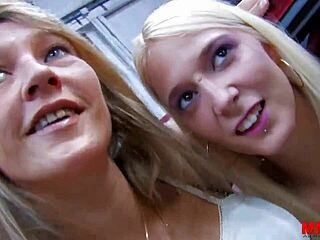 you two blondes ready for hard ass pounding in the garage?