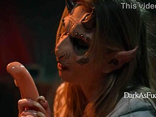 Demon patient bends nurse over, fucks rough and squirts milk into her mouth. Dark fantasy hospital exploit.