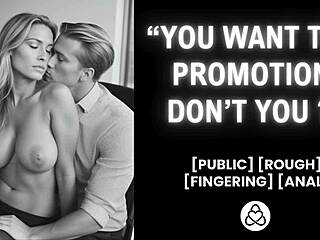 he fucks me at work for promotion boss employee amateur moans