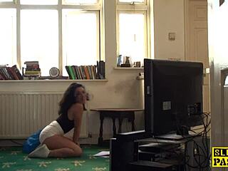 inked uk slut deepthroats then rides cock anally hard 😈🍑