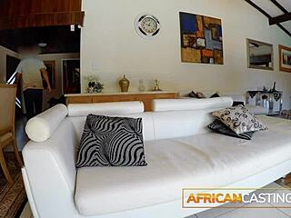 naughty african teen twerks big booty on my white dick pov