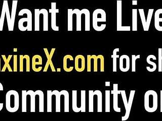 hey delivery guy, me and maxine x need your cock in our 3some now!