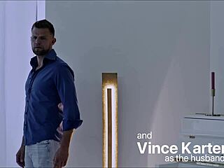 Blonde brunette lesbians bond big cock guy creampie