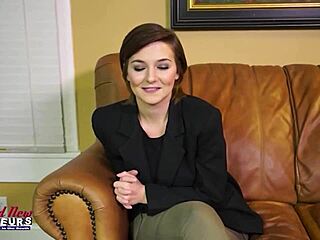 hey, watch short-haired kylie suck cock and swallow every drop