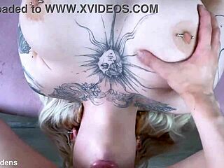 Big tits step sister deepthroats bends over for hard fucking cumshot