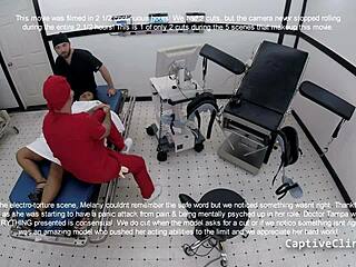 melany lopez in lesbian nurse torment with toys n screams