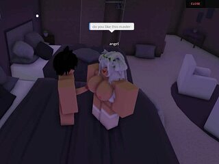 Self roleplay explores Roblox story with shower bathing in hotel room.
