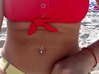 so many beach people watch me masturbate big tits pussy